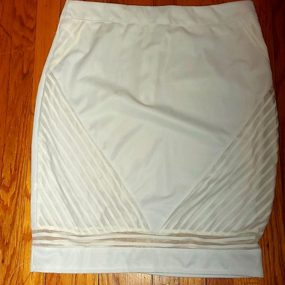 White Mini Skirt